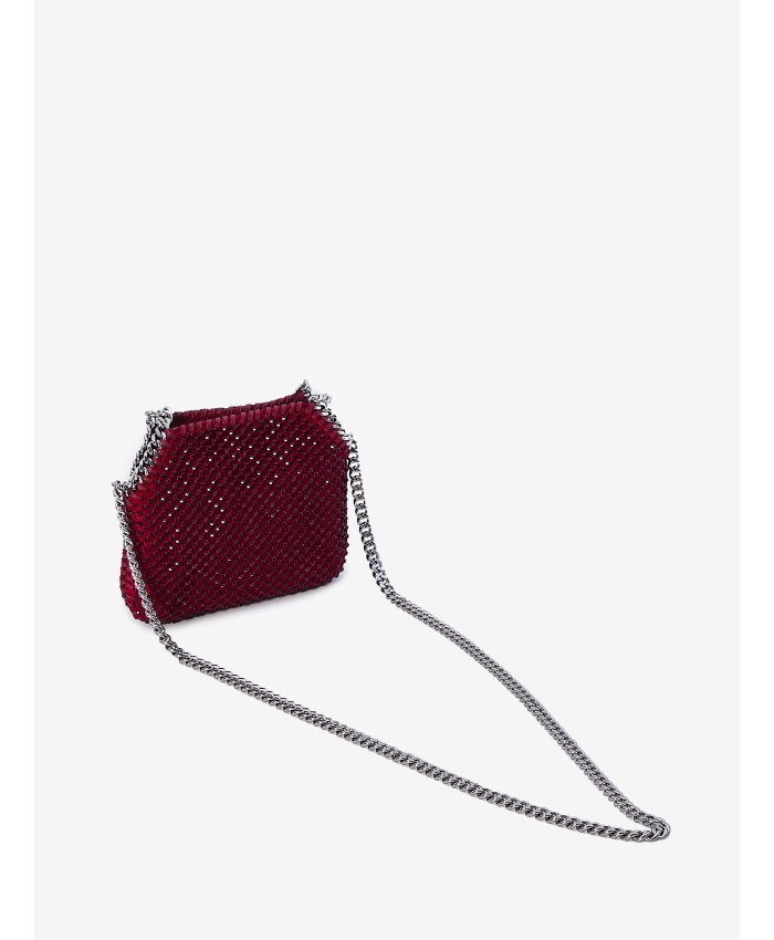 STELLA MCCARTNEY - Falabella crystal mesh mini tote bag