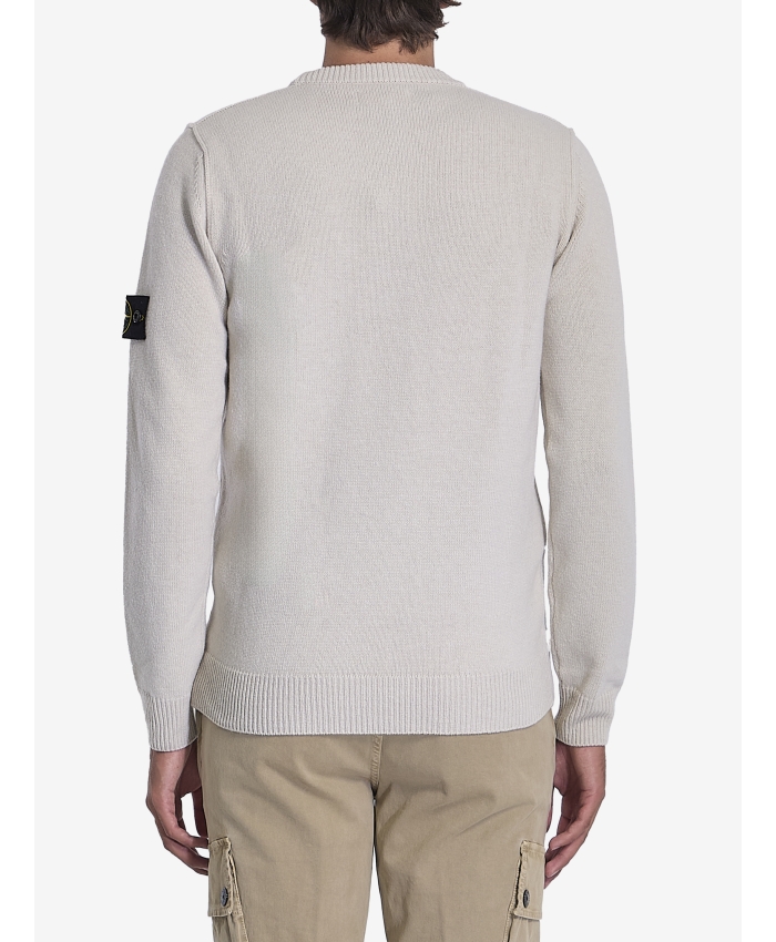 STONE ISLAND - Sweater in wool