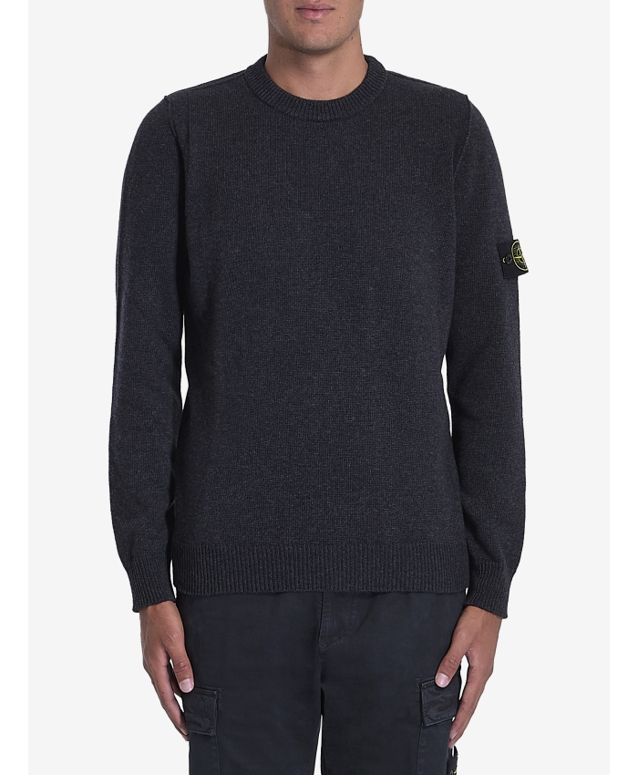 STONE ISLAND - Sweater in wool