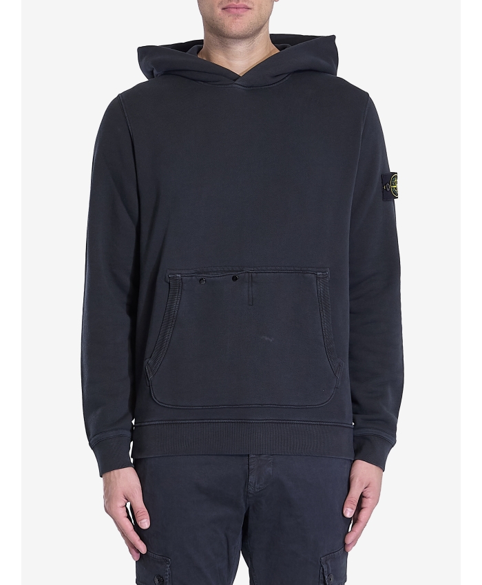 STONE ISLAND - Cotton hoodie