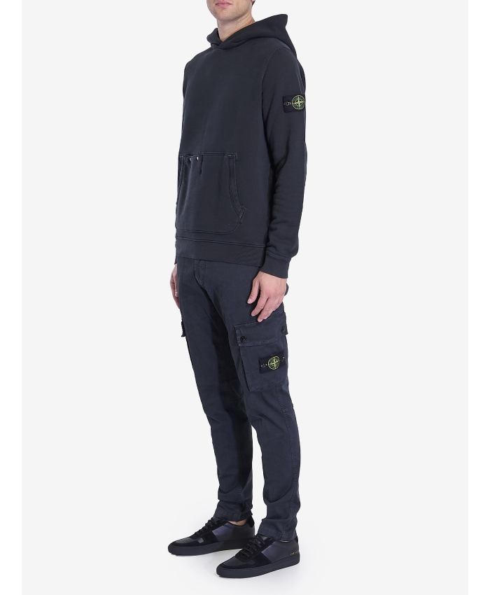 STONE ISLAND - Cotton hoodie