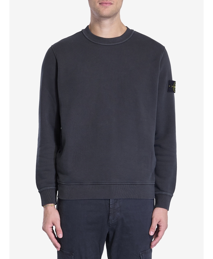 STONE ISLAND - Cotton sweatshirt