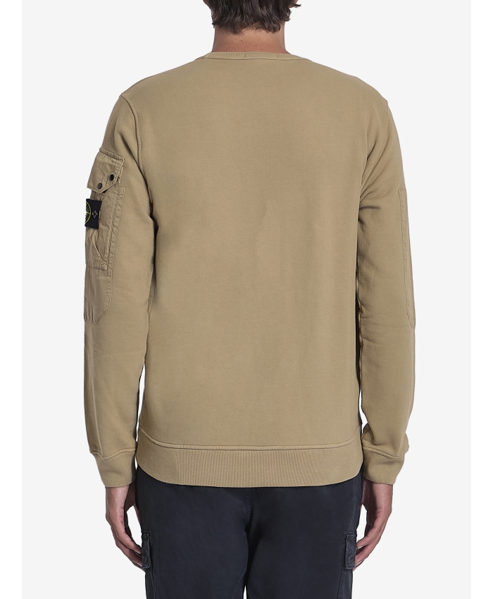 STONE ISLAND - Cotton sweatshirt