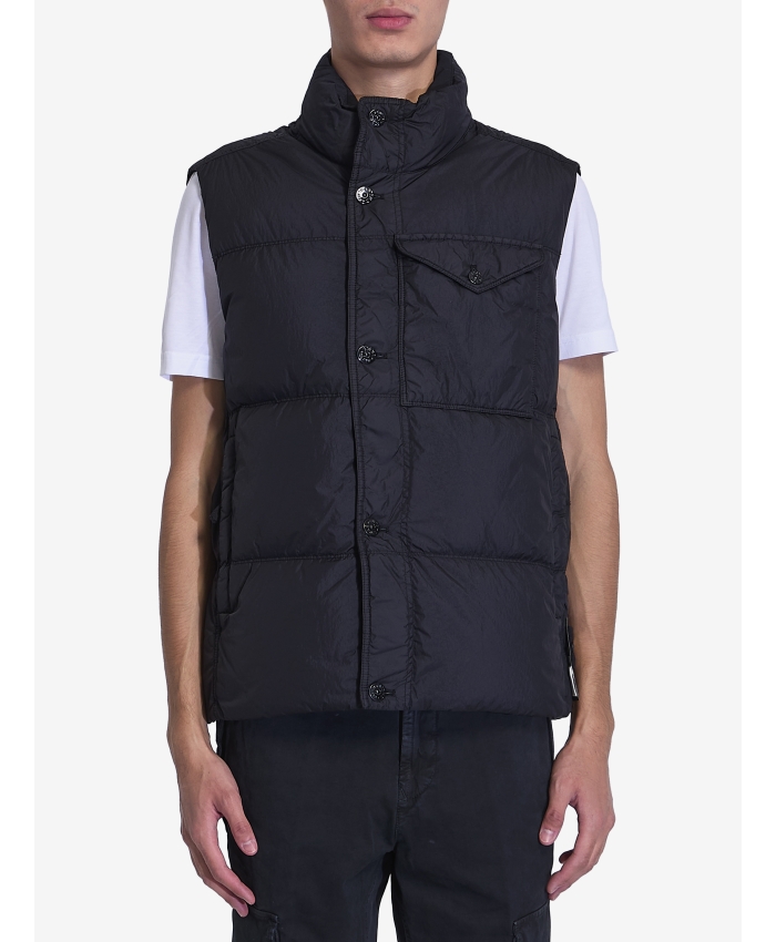 STONE ISLAND - Crinkle Reps R-NY down vest