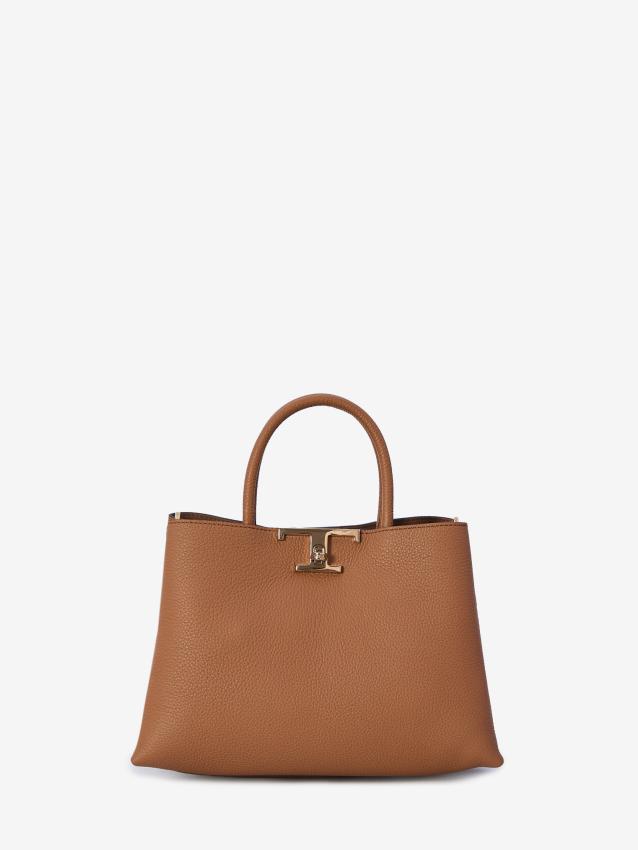 TOD'S - Small T Timeless shopping bag