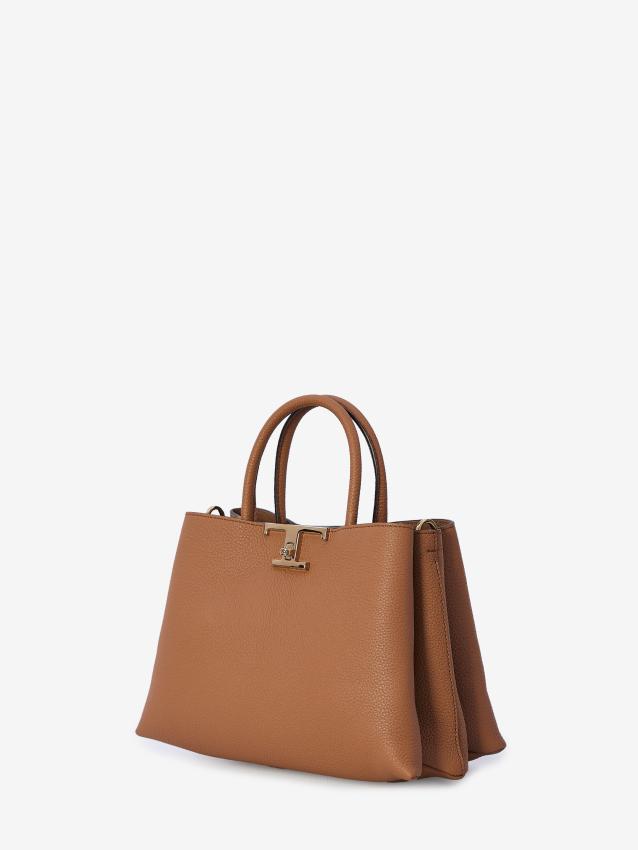 TOD'S - Small T Timeless shopping bag