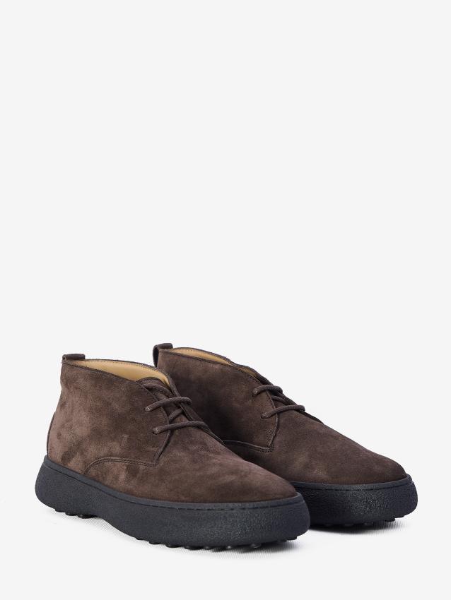 TOD'S - Desert boots in suede