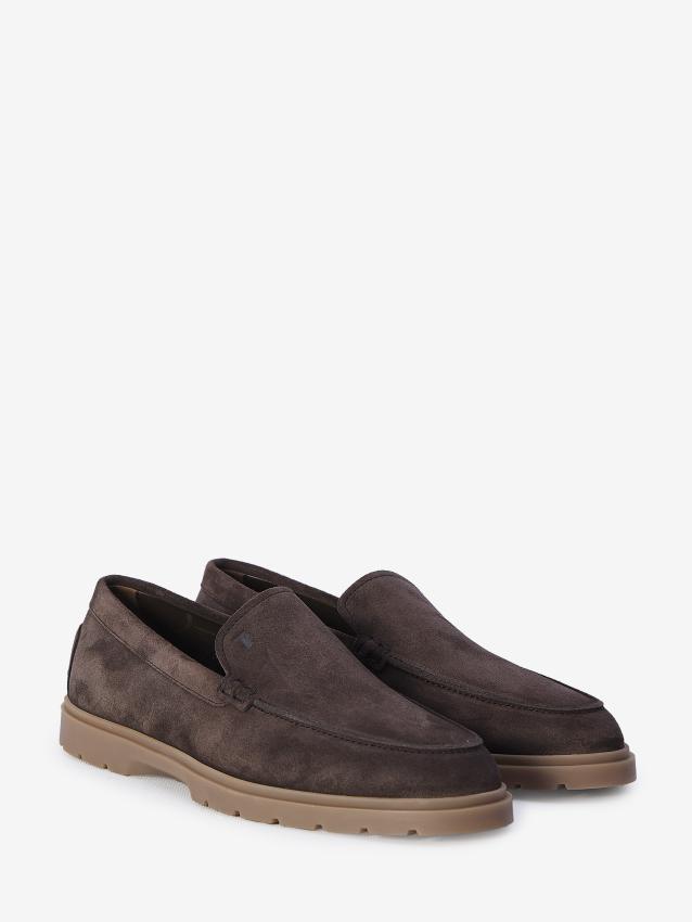 TOD'S - Suede loafers