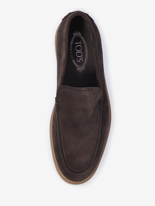 TOD'S - Suede loafers
