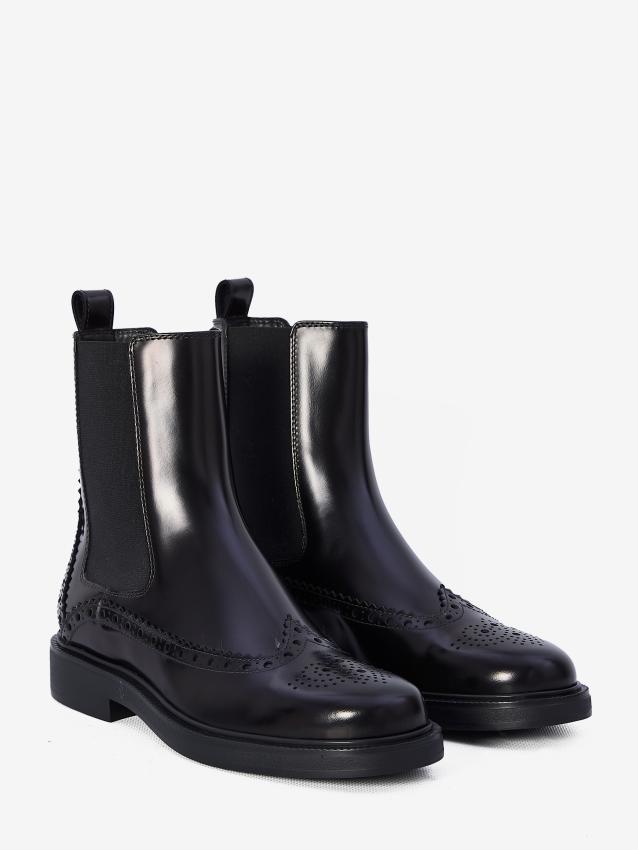 TOD'S - Leather Chelsea boots
