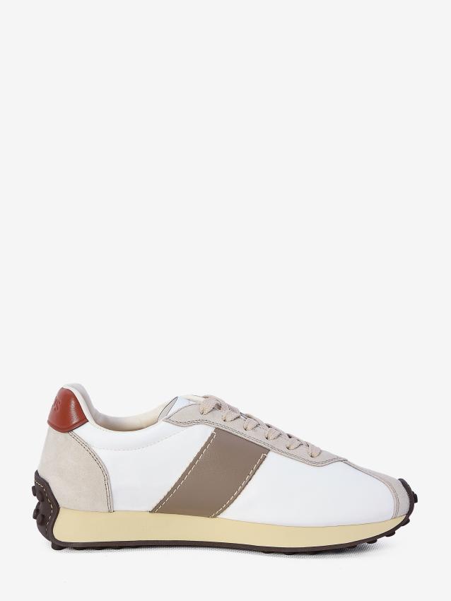 TOD'S - Sneakers in leather and technical fabric