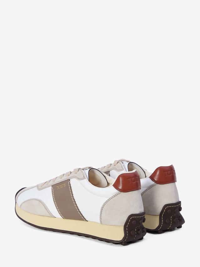 TOD'S - Sneakers in leather and technical fabric