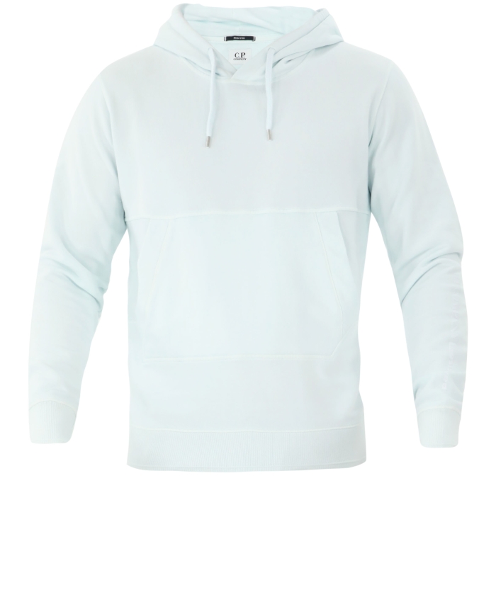 CP COMPANY - Light-blue hoodie