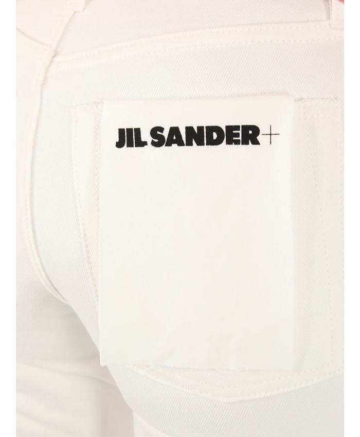JIL SANDER - White denim jeans