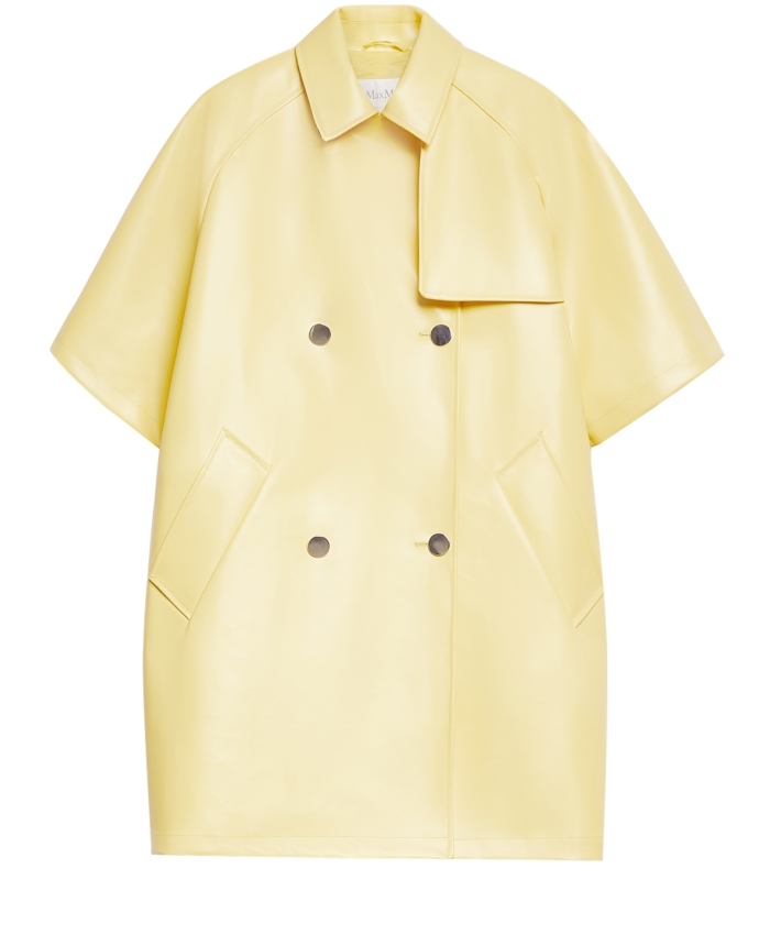 MAX MARA - Yellow raincoat