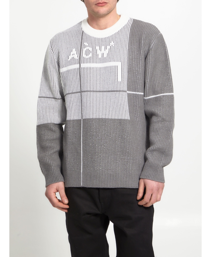A-COLD-WALL - Grid sweater