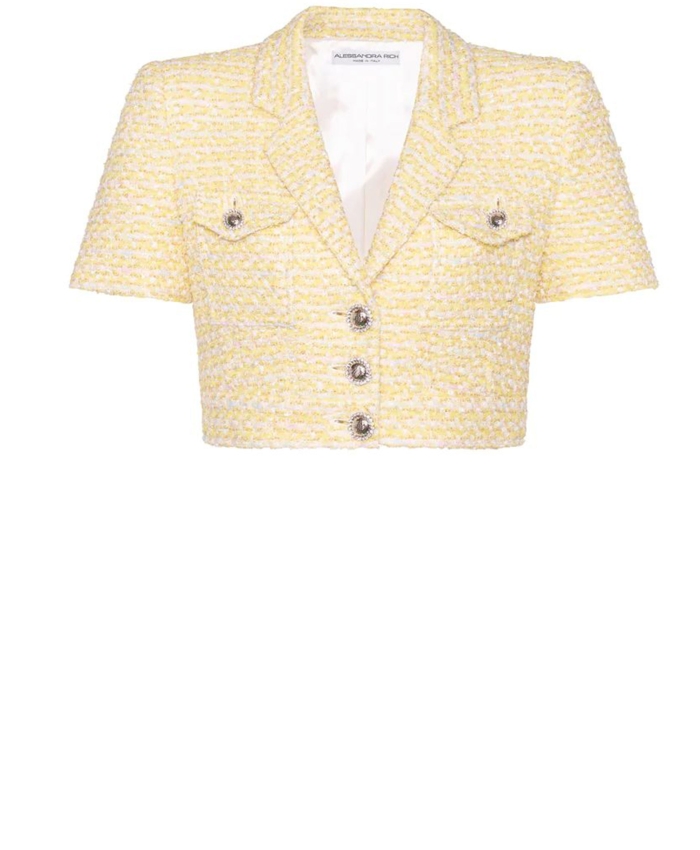 ALESSANDRA RICH - Tweed lurex jacket