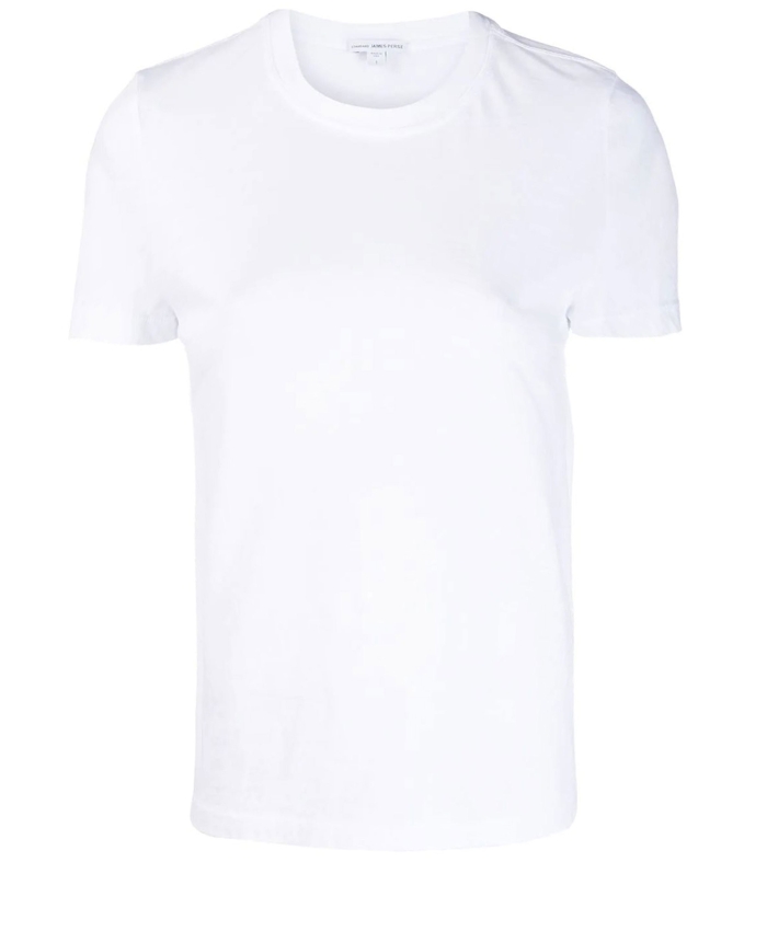 JAMES PERSE White cotton t shirt Leam Roma Luxury Shopping Online