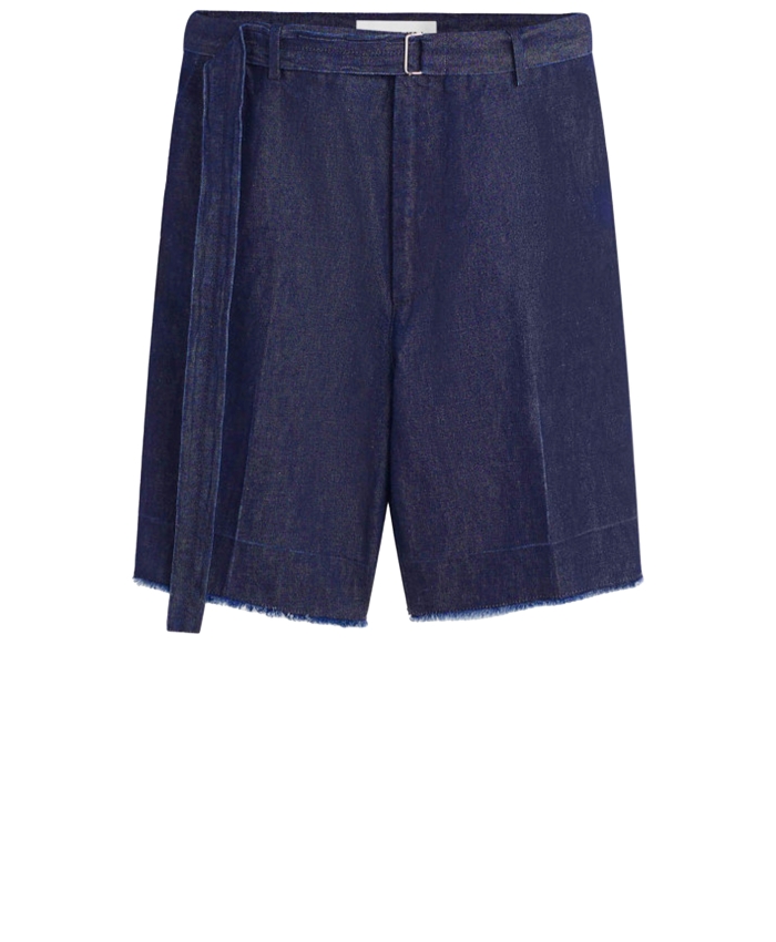 LANVIN - Bermuda in denim blu