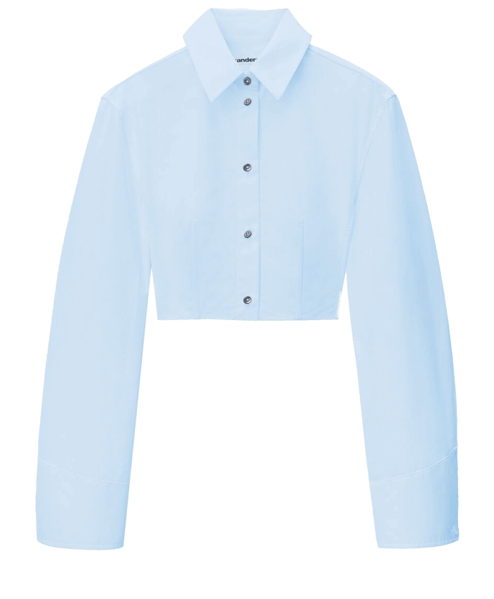 ALEXANDER WANG - Cropped structured shirt