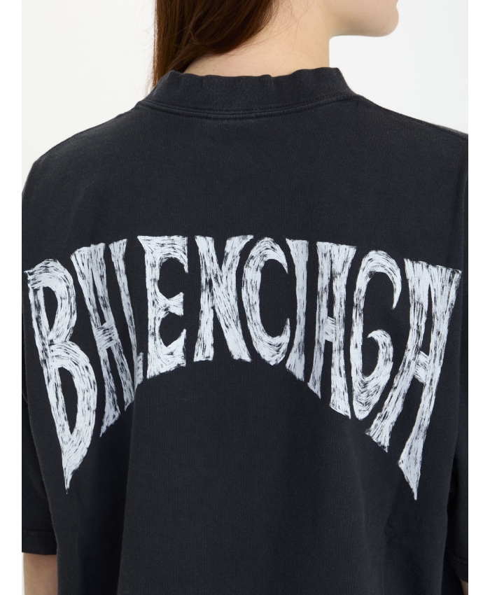 BALENCIAGA - Balenciaga Hand Drawn t-shirt