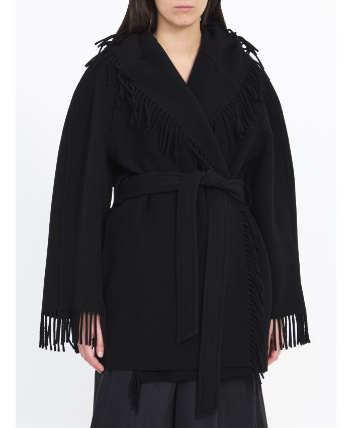 BALENCIAGA - Fringe coat