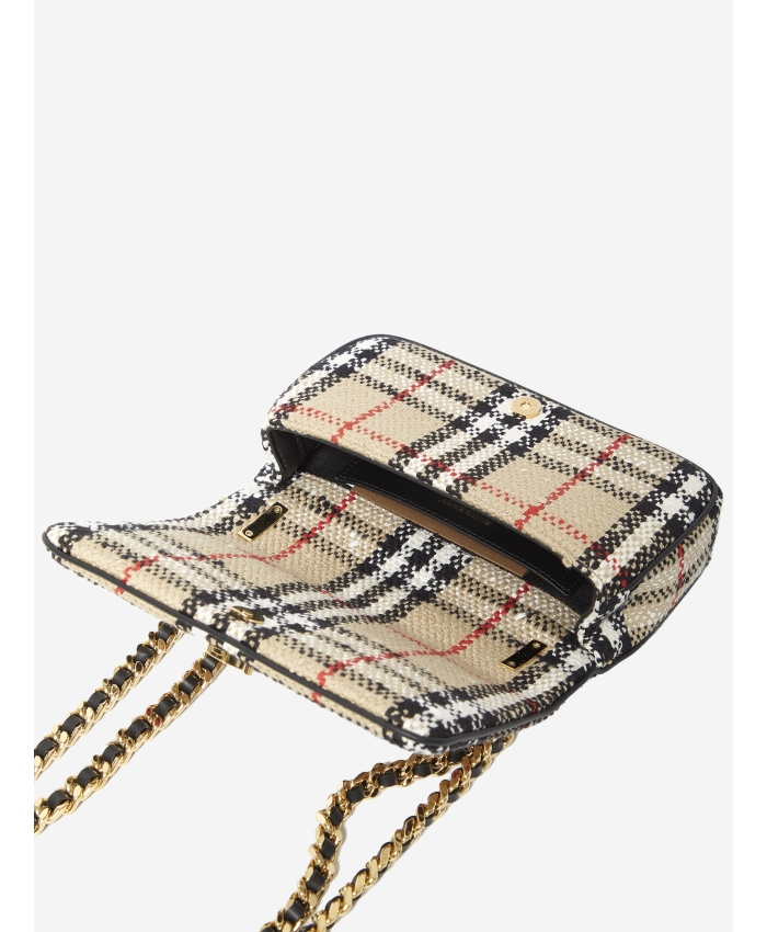 BURBERRY - Vintage Check Bouclé Mini Lola bag