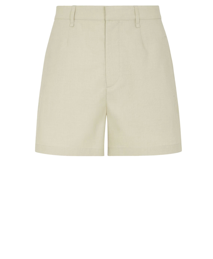 FENDI - Wool bermuda shorts