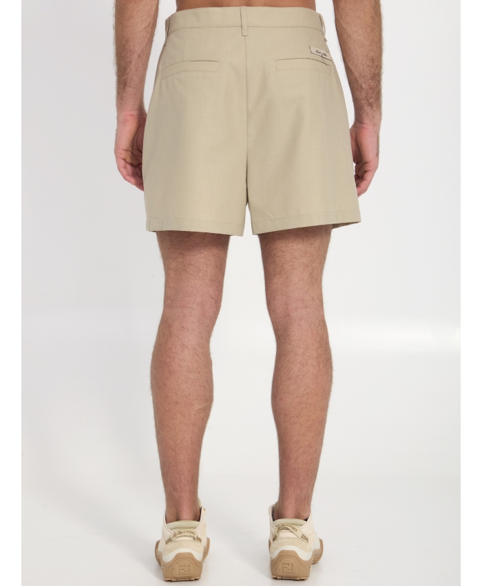 FENDI - Wool bermuda shorts