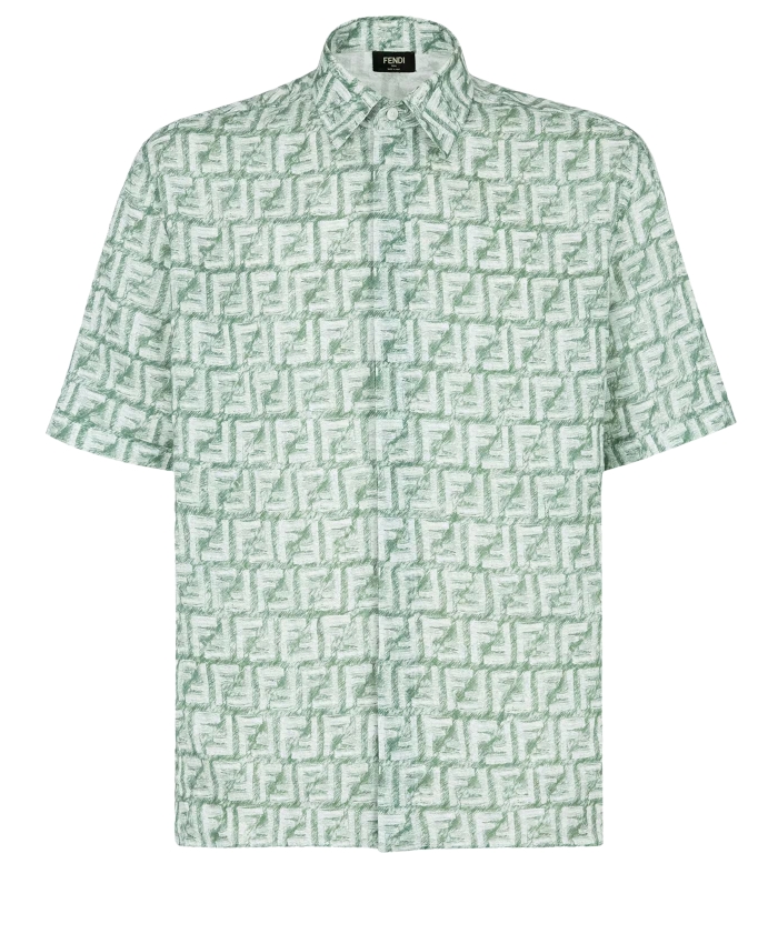 FENDI - FF linen shirt