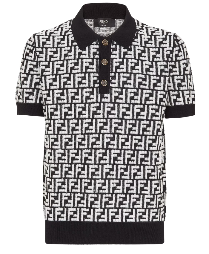 Fendi polo shirt mens best sale