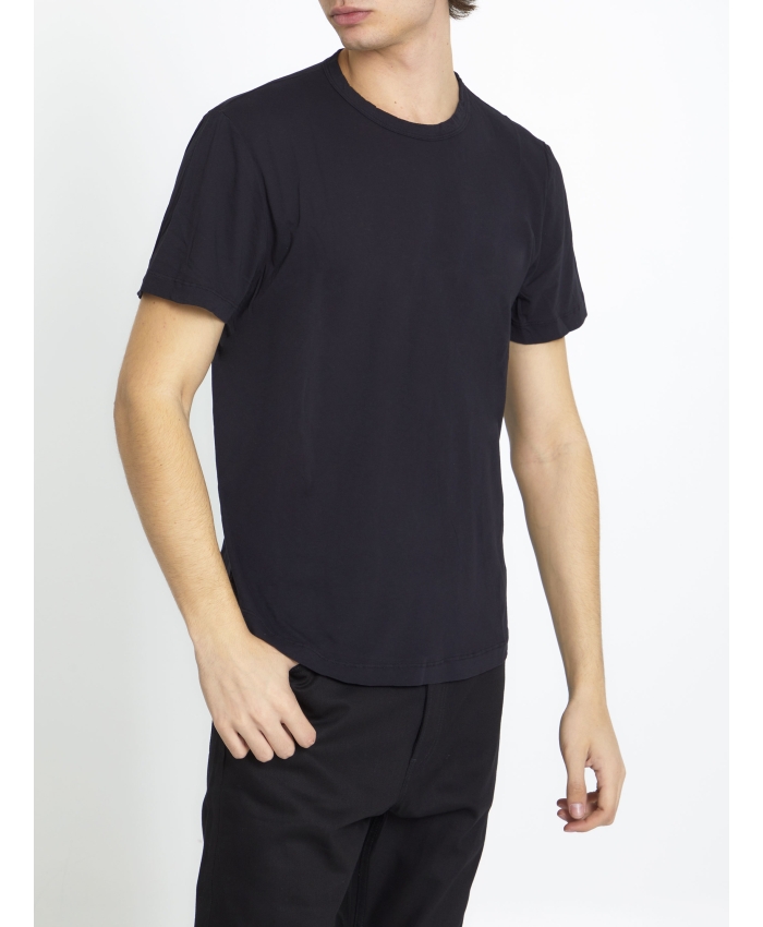 JAMES PERSE - Black cotton t-shirt