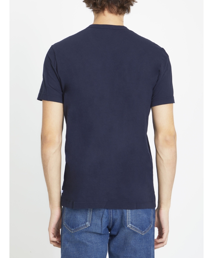 JAMES PERSE - Blue cotton t-shirt