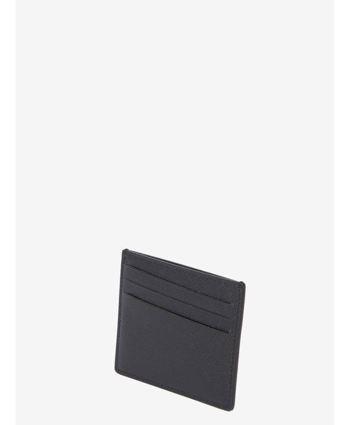 MAISON MARGIELA - Black leather cardholder