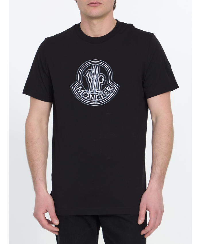 MONCLER - Logo t-shirt | Leam Roma - Luxury Shopping Online