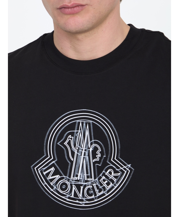 MONCLER - Logo t-shirt | Leam Roma - Luxury Shopping Online