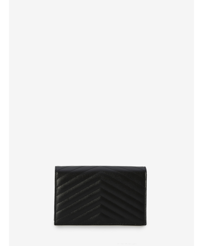 SAINT LAURENT - Envelope Cassandre chain wallet