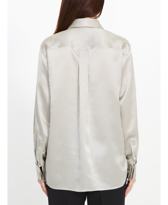 SAINT LAURENT - Silk satin shirt