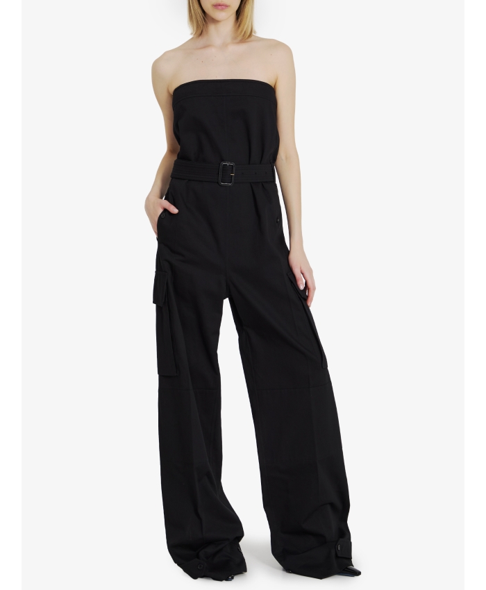 SAINT LAURENT - Cassandre bustier jumpsuit