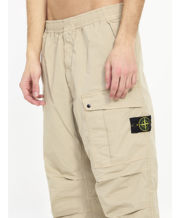 STONE ISLAND - Loose cargo pants | Leam Roma - Luxury Shopping Online