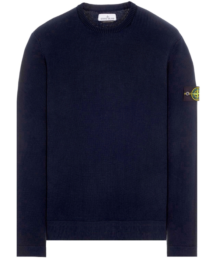 STONE ISLAND - Cotton jumper