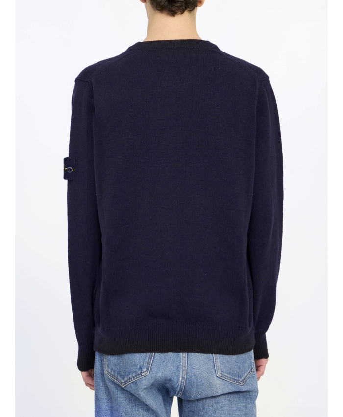 STONE ISLAND - Cotton jumper