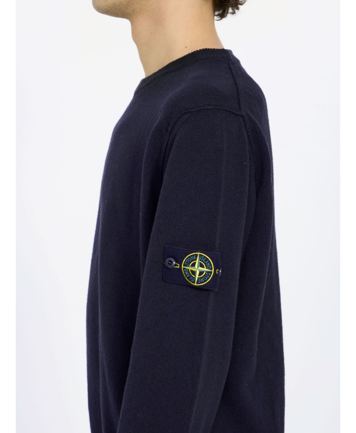 STONE ISLAND - Cotton jumper