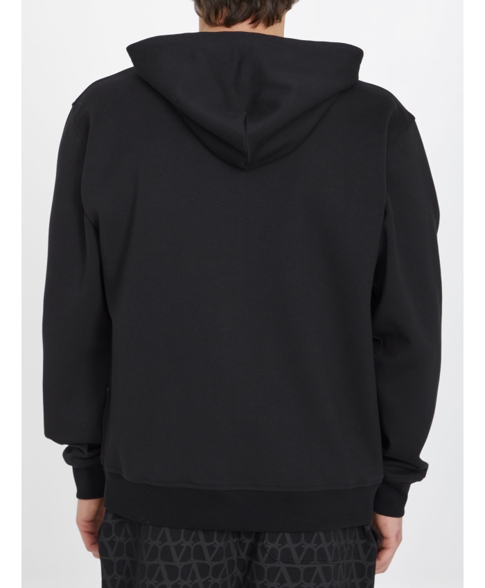 VALENTINO GARAVANI - Hoodie with Toile Iconographe hood