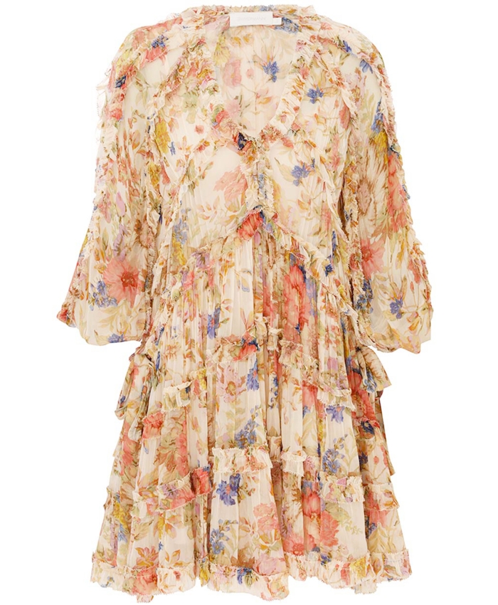 ZIMMERMANN - August Billow Frill mini dress