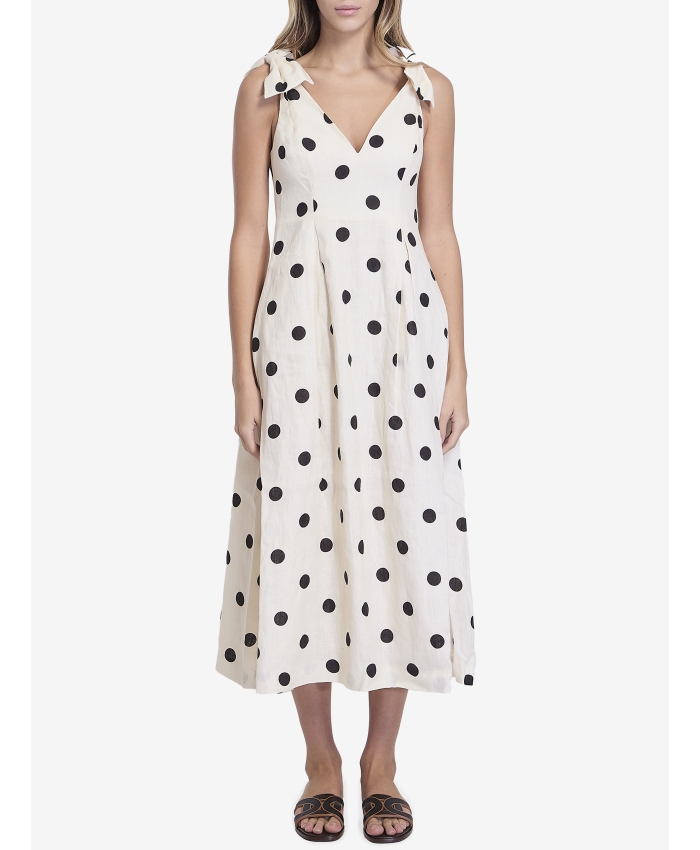 ZIMMERMANN - Crush V Neck midi dress