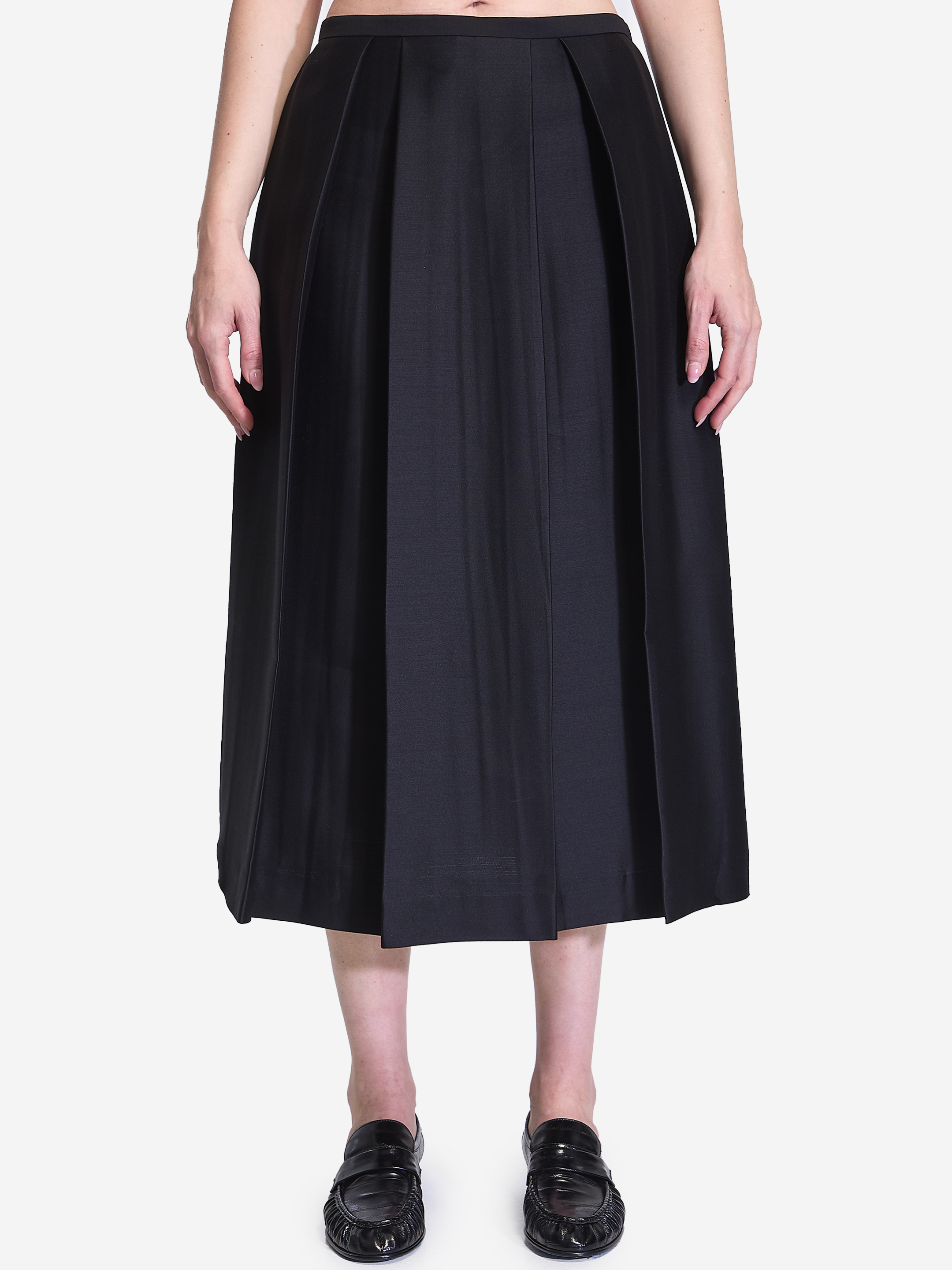 Totême Black Skirt