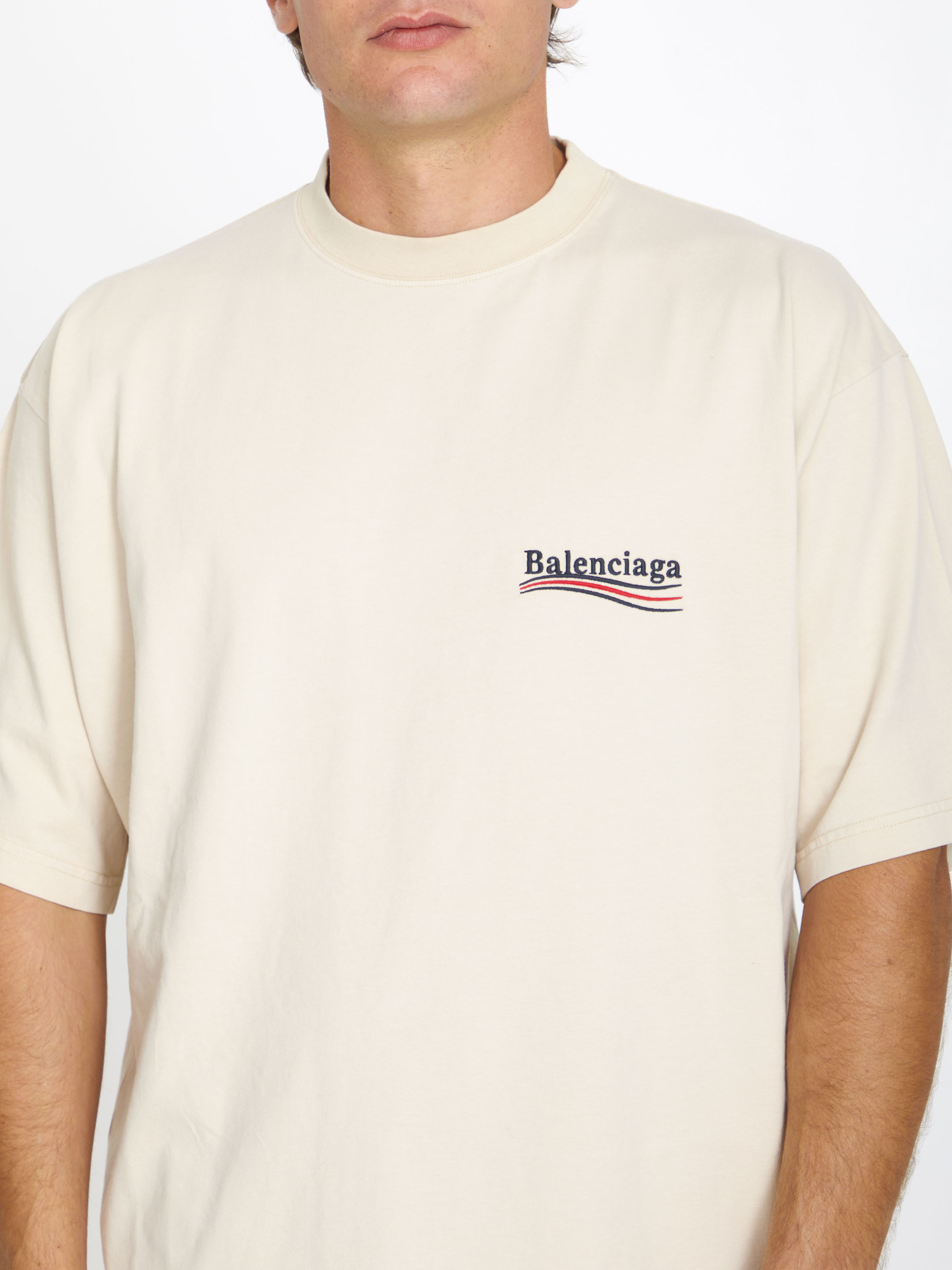 BALENCIAGA - Political Campaign t-shirt | Leam Roma - Luxury 