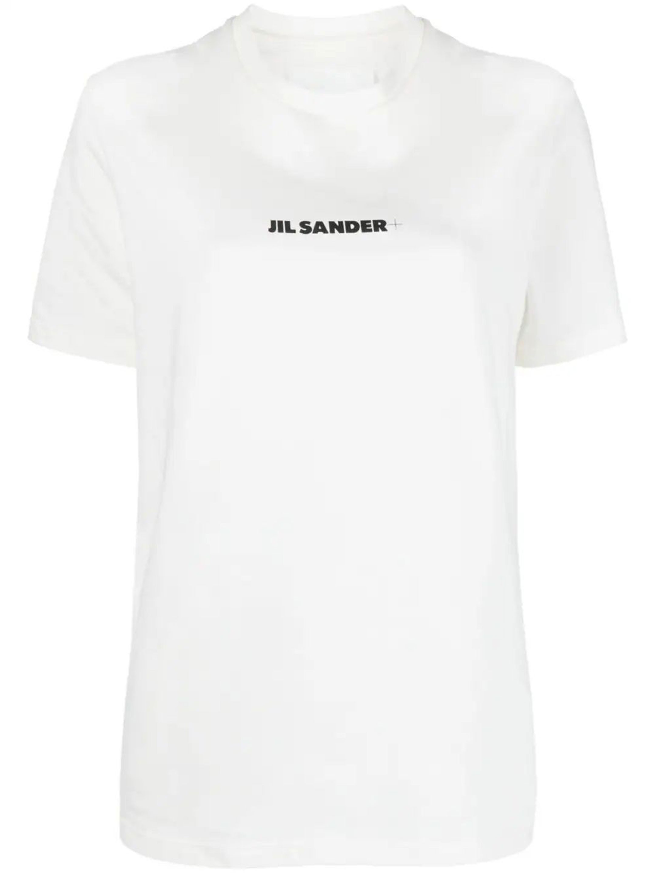 JIL SANDER - Cotton t-shirt with logo | Leam Roma - Luxury 