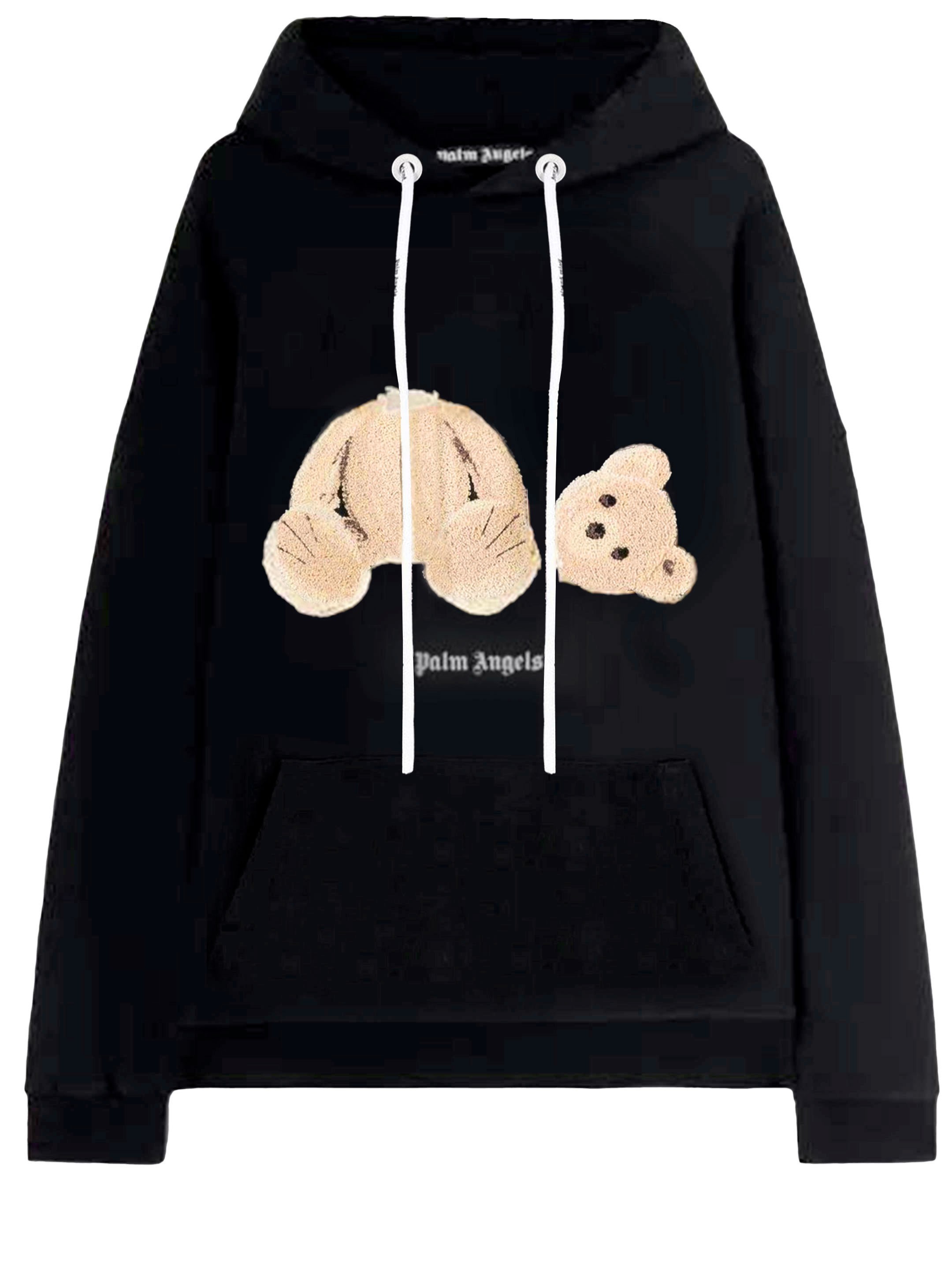 Palm angels broken bear hoodie sale